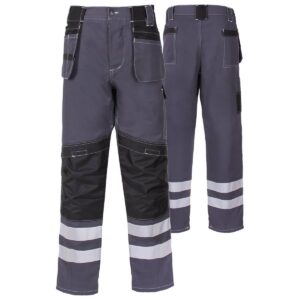 SPODNIE DO PASA PROMONTER COTTON 250 SZARE